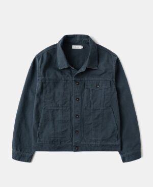 Classic CanvasJacket - Navy CruiserCropped