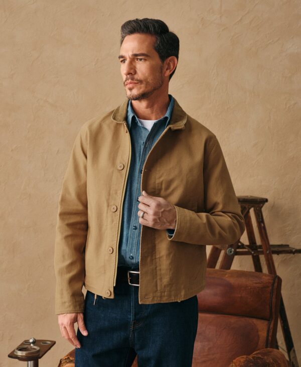 Lightweight N-1 Deck Jacket -Khaki