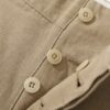 7_47b5b977-cabb-4d1b-b8c3-881e12428b23 Textured Linen-Cotton BlendTrousers - Khaki