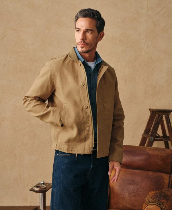 Lightweight N-1 Deck Jacket -Khaki