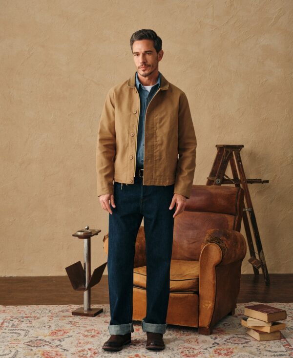 Lightweight N-1 Deck Jacket -Khaki