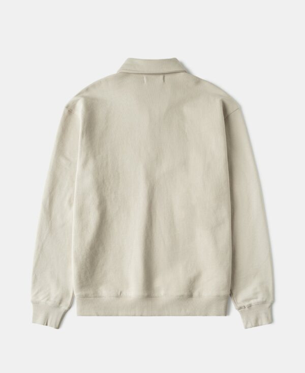 Heavyweight Quarter-Zip CollarSweatshirt - Ivory