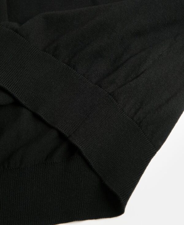 d1084405-fc07-40b8-97ff-6290aa0dd3d6 Lot 925 High-Twist Cotton KnitPolo - Black